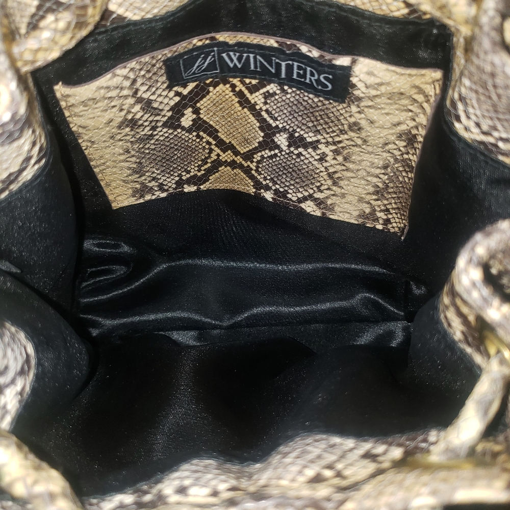 Camille Python Backpack Nwot - image 4